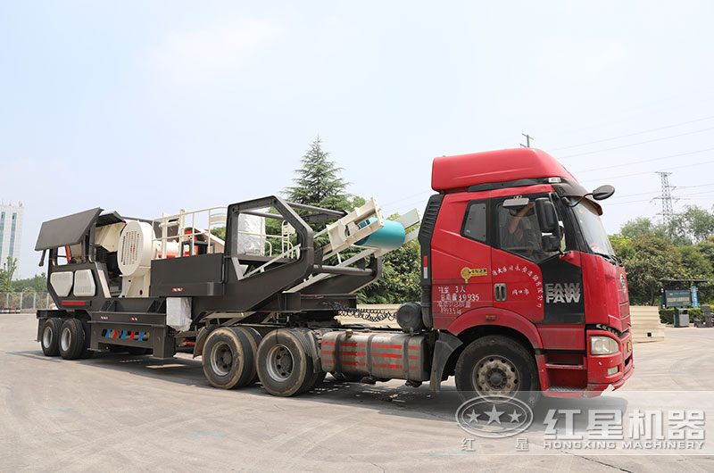 輪胎式移動礦石破碎機(jī)?圖片 輪胎式移動礦石破碎機(jī)?圖片