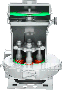 雷蒙磨粉機結構圖 雷蒙磨粉機結構圖
