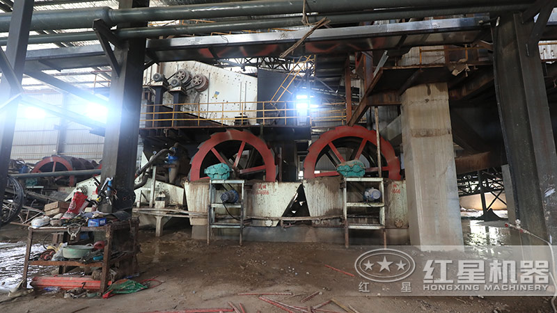 環(huán)保型輪斗洗沙機(jī)在砂石生產(chǎn)線(xiàn)必備